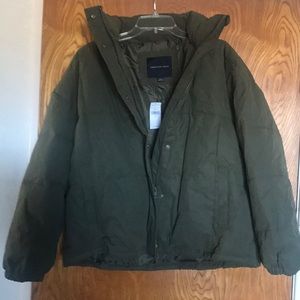 Winter jacket green American eagle women’s medium